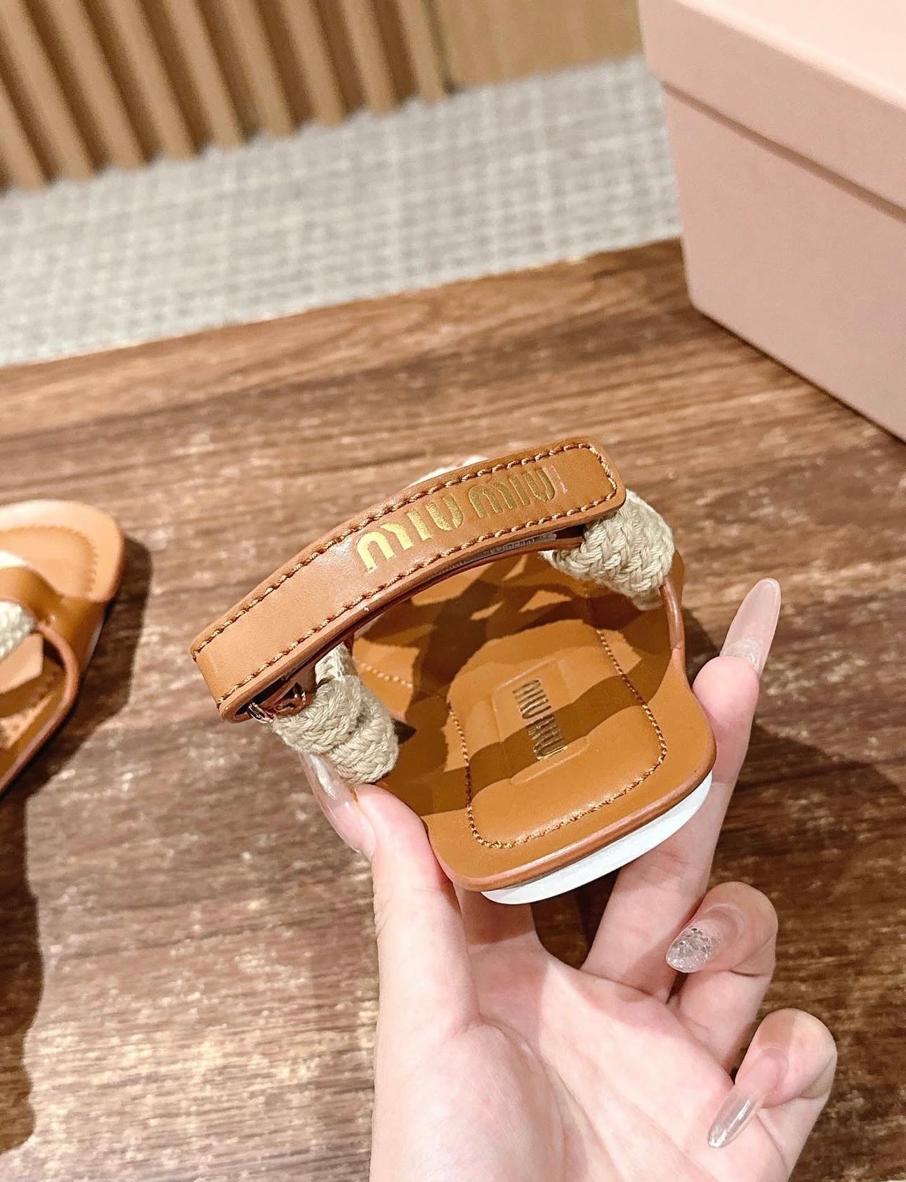 Cord Sandals