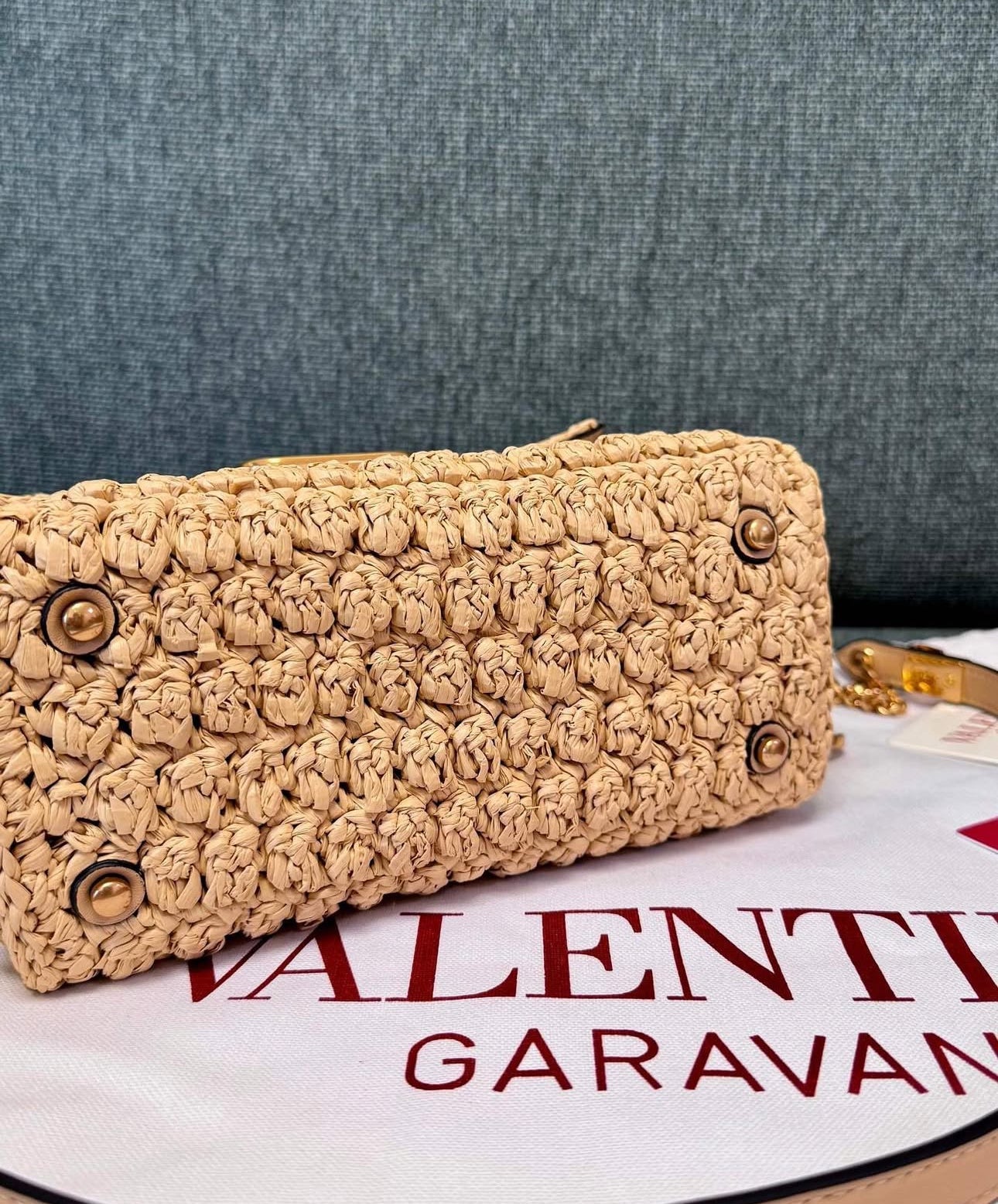 Raffia Mini Bag