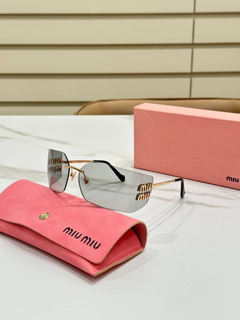 Gold & black sunglasses