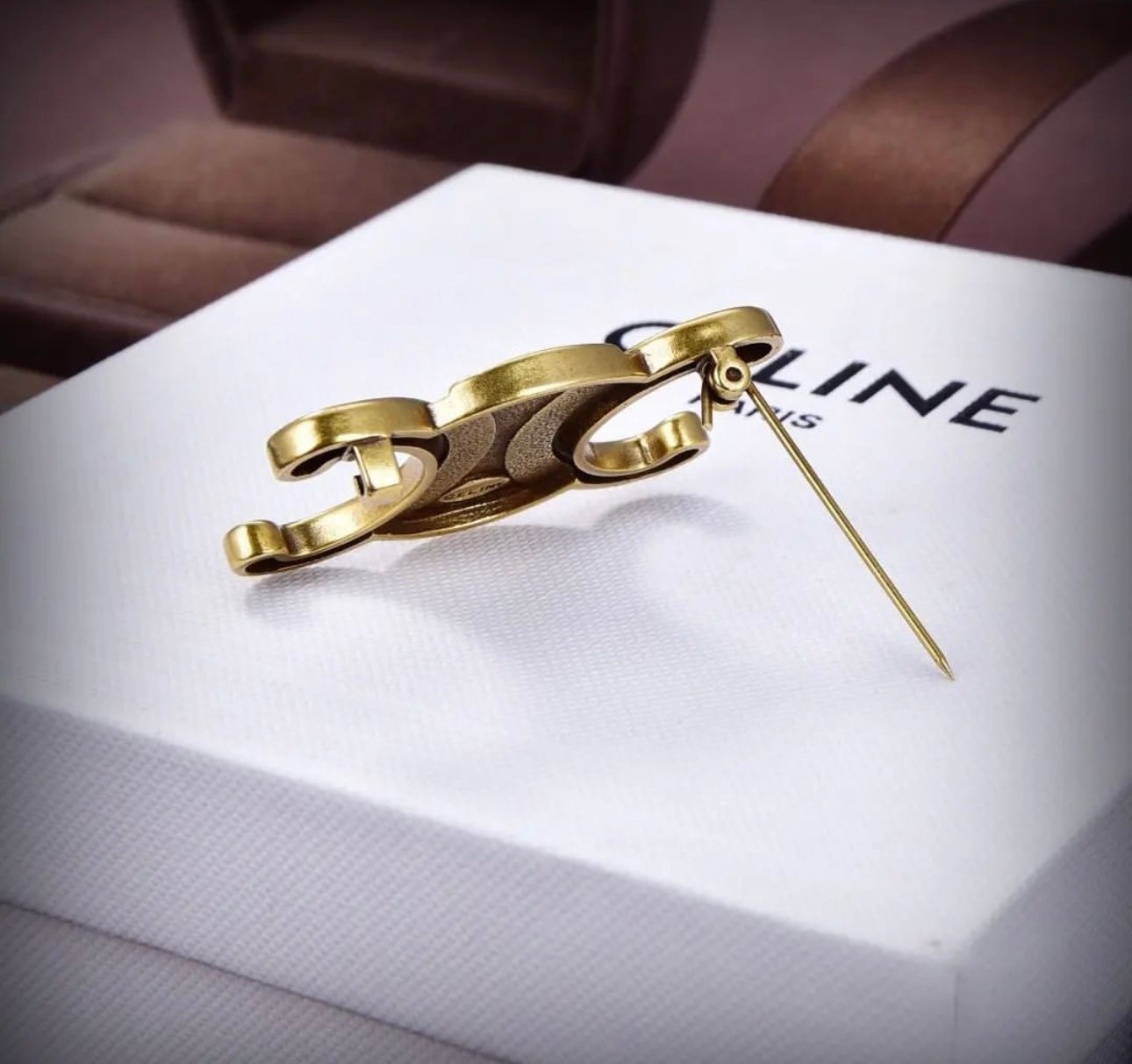 Logo Brooch