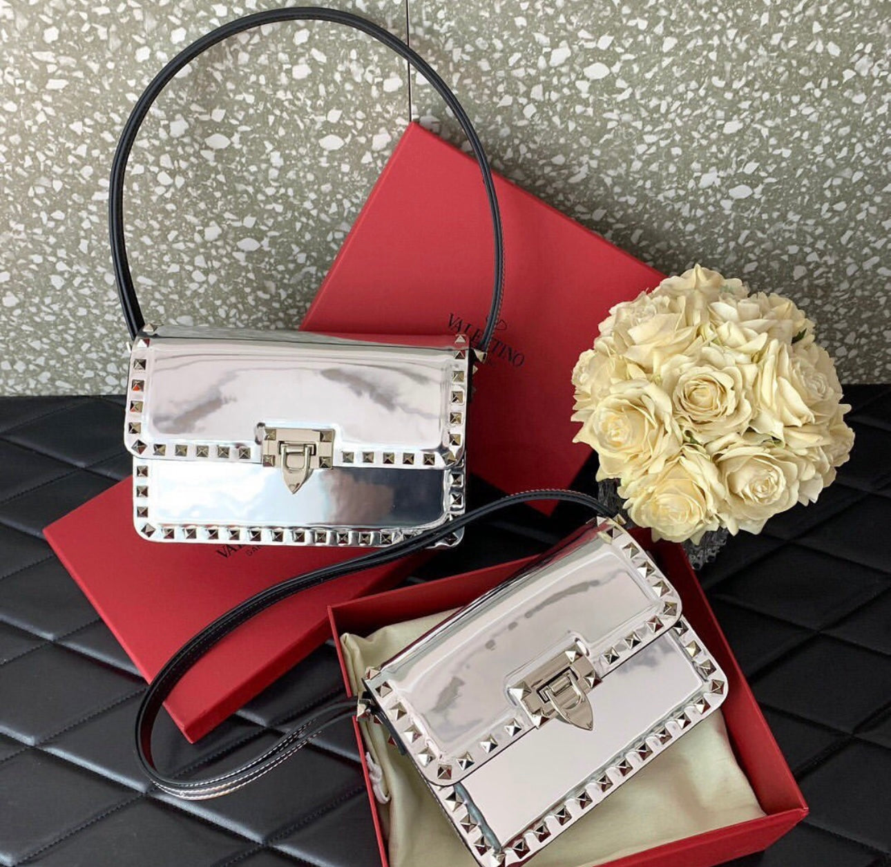 Rockstud Shoulder Bag