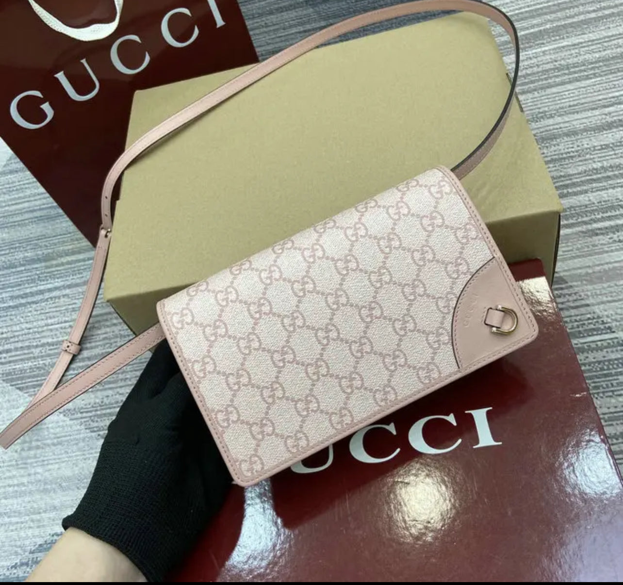 Emblem Strap Wallet