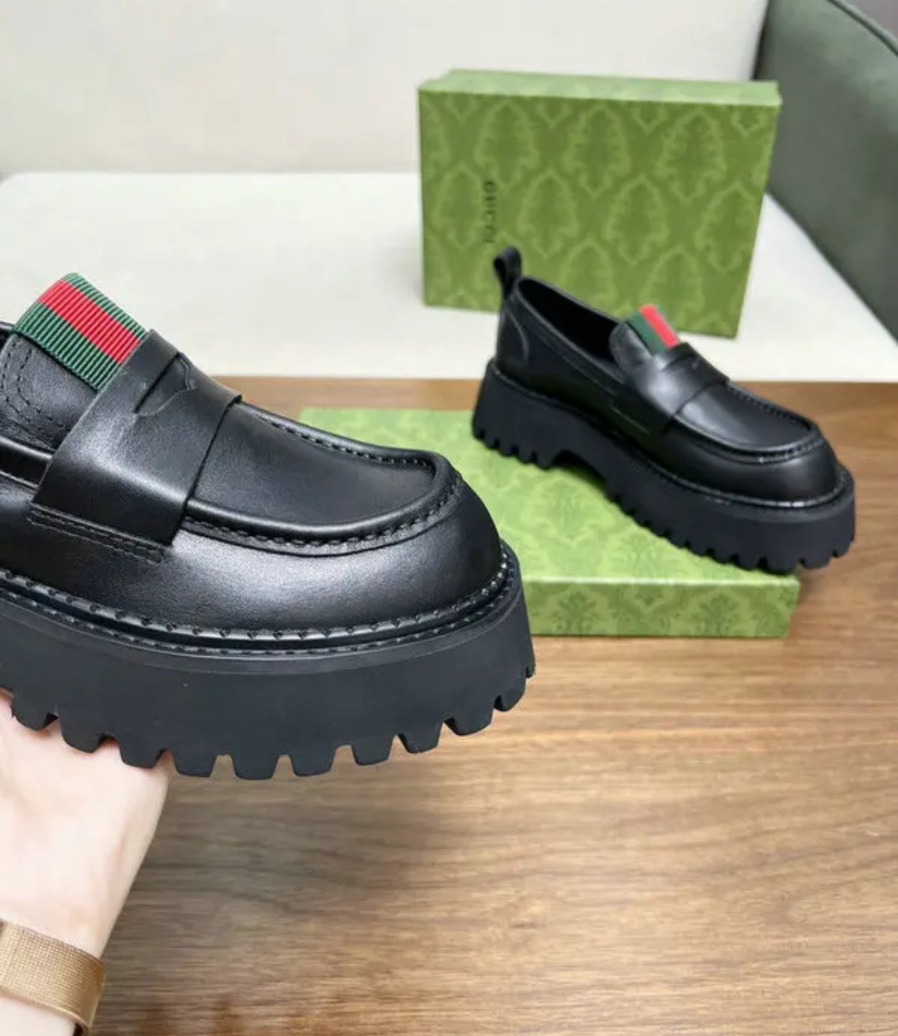 Leather Loafers