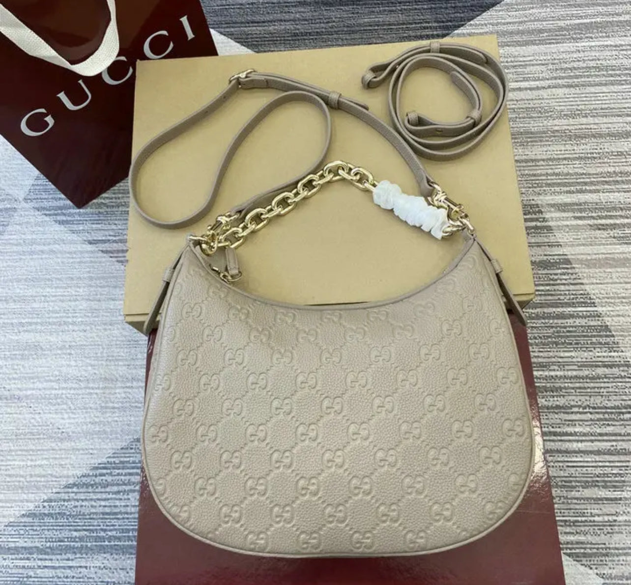 Emblem Medium Shoulder Bag