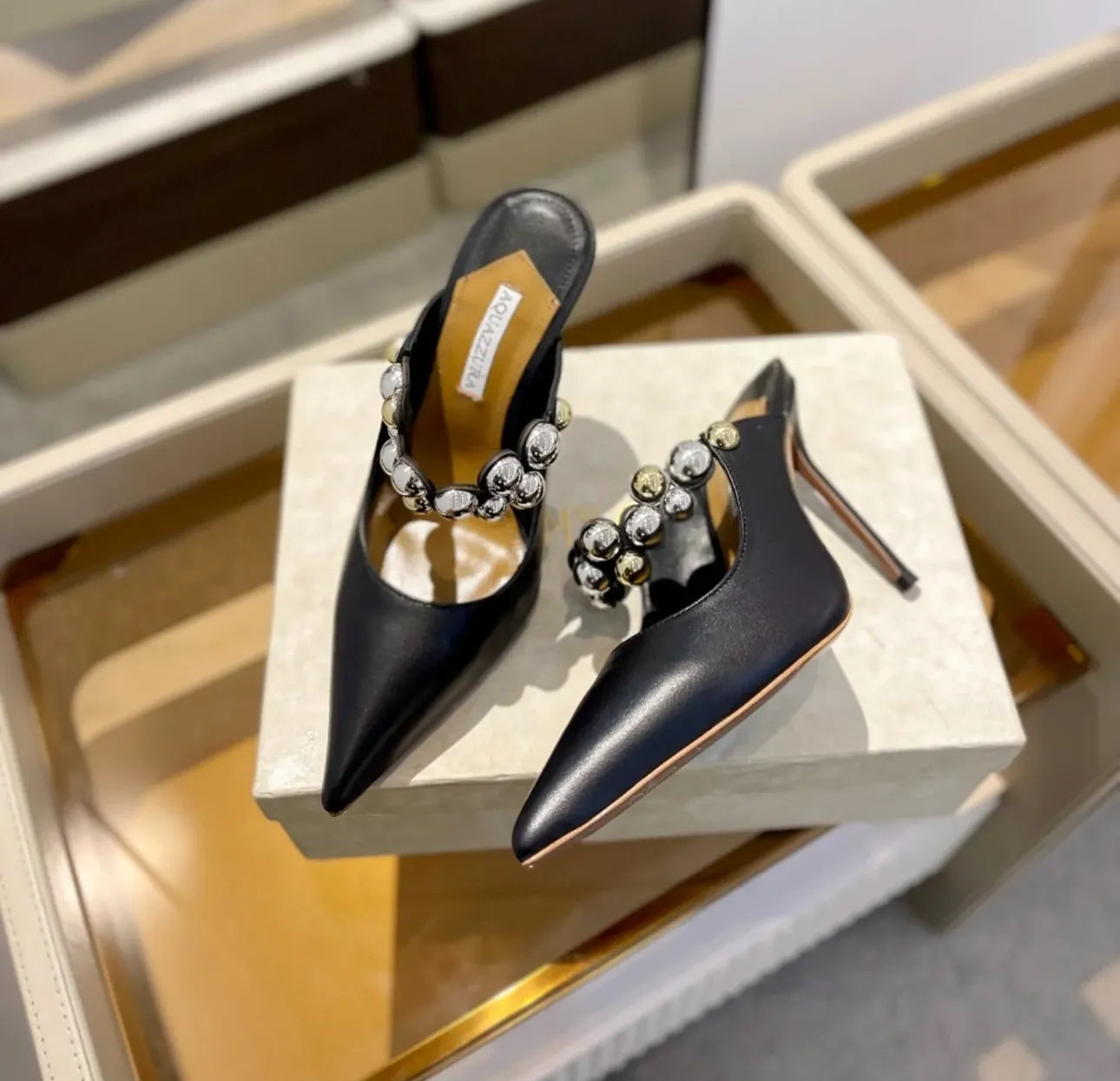 Stud Sandals
