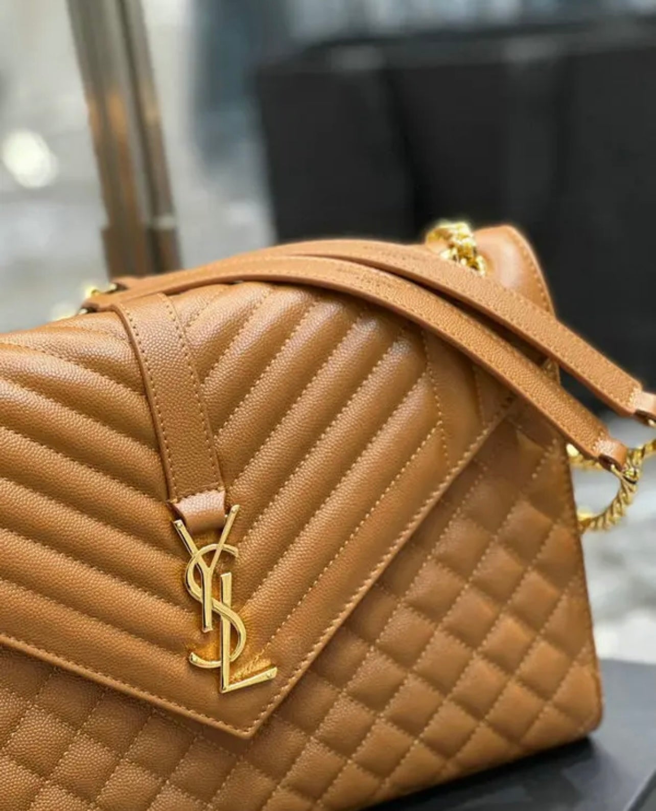 Envelope Chain Bag