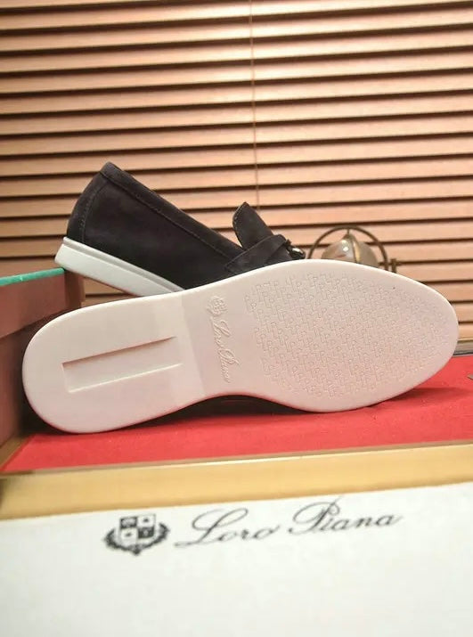 Suede Loafers