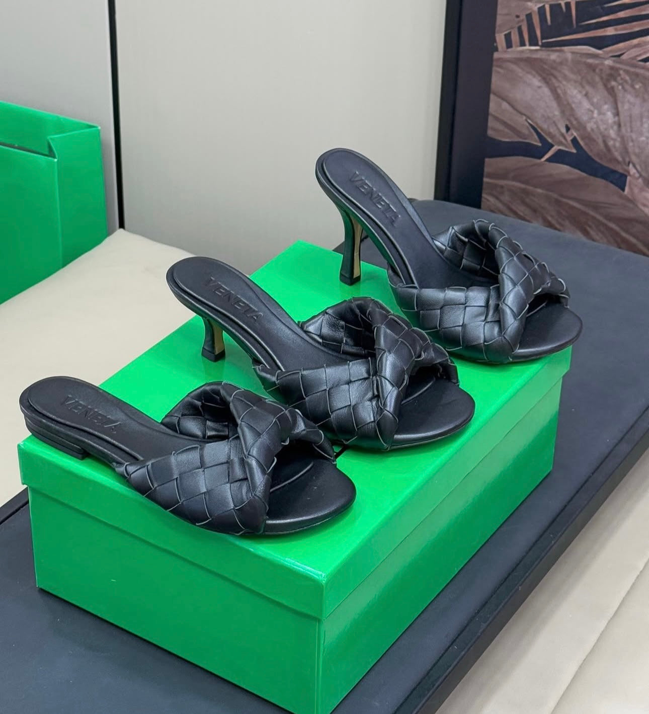 Blink Heel Mules