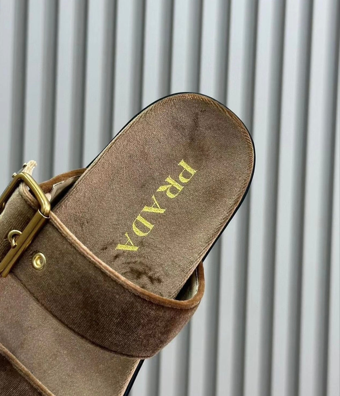 Velvet Sandals