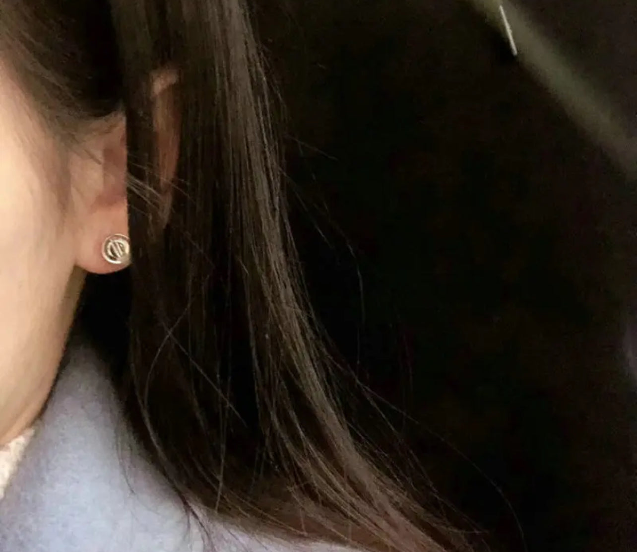 Love Stud Earrings
