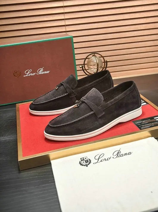 Suede Loafers