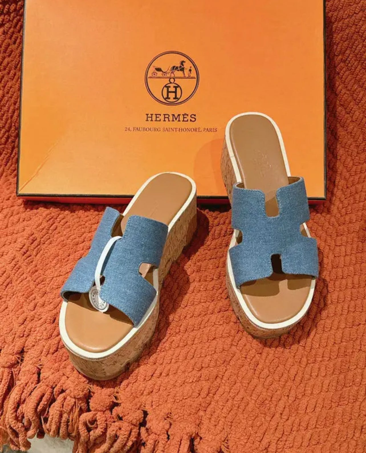 Eze Denim Sandals