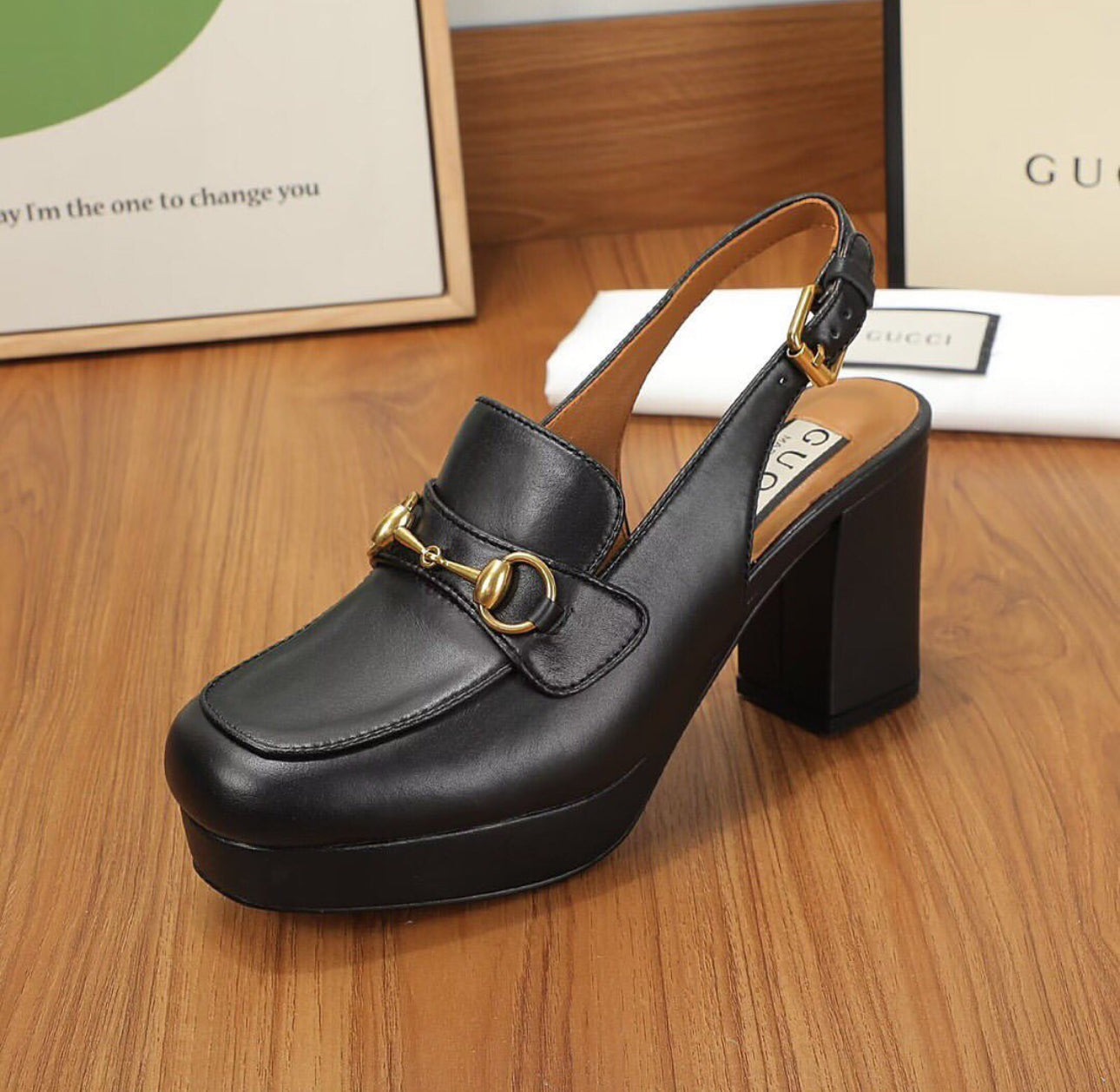 Horsebit Slingbacks