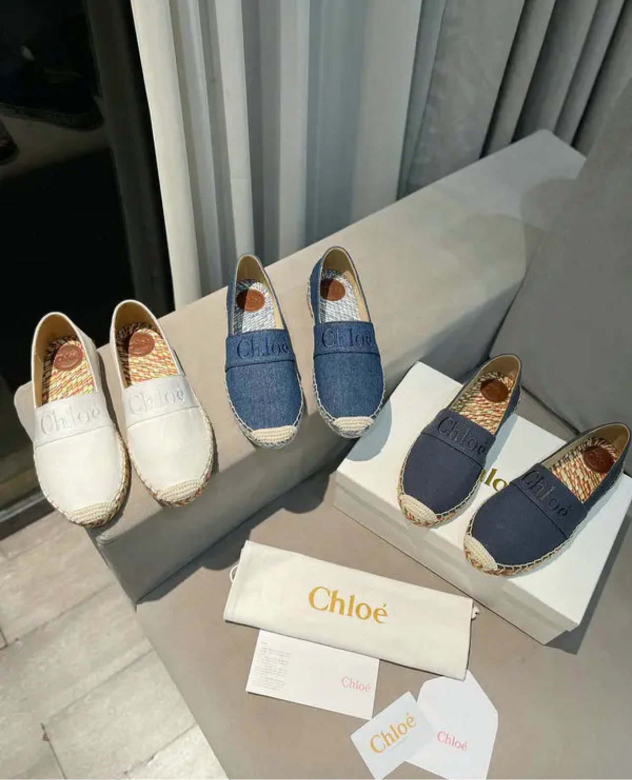 Denim Espadrilles