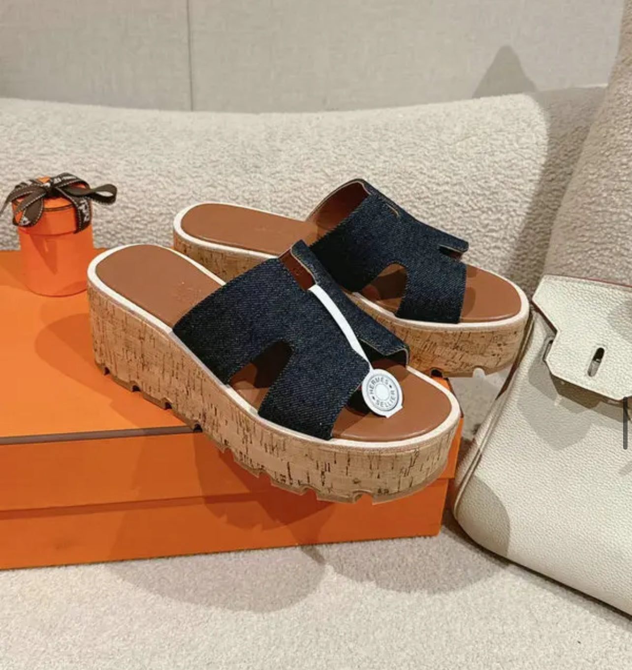 Eze Denim Sandals