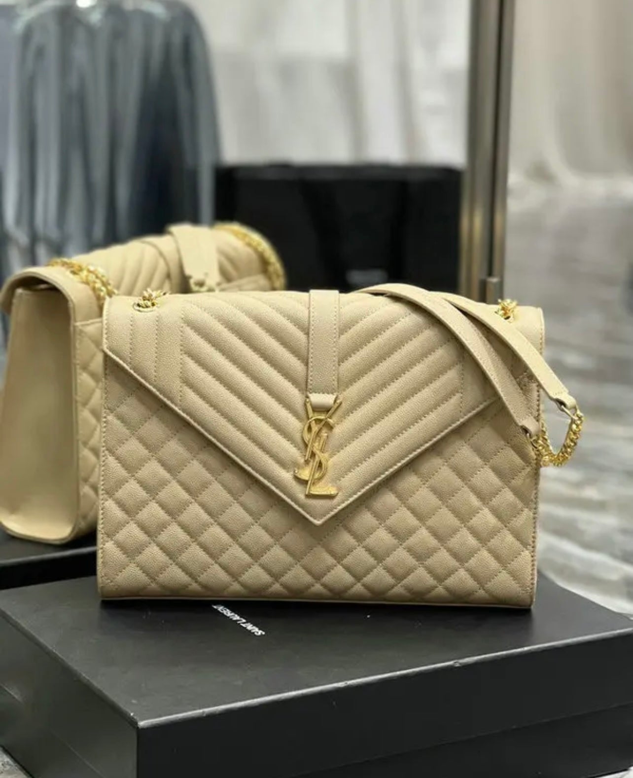 Envelope Chain Bag