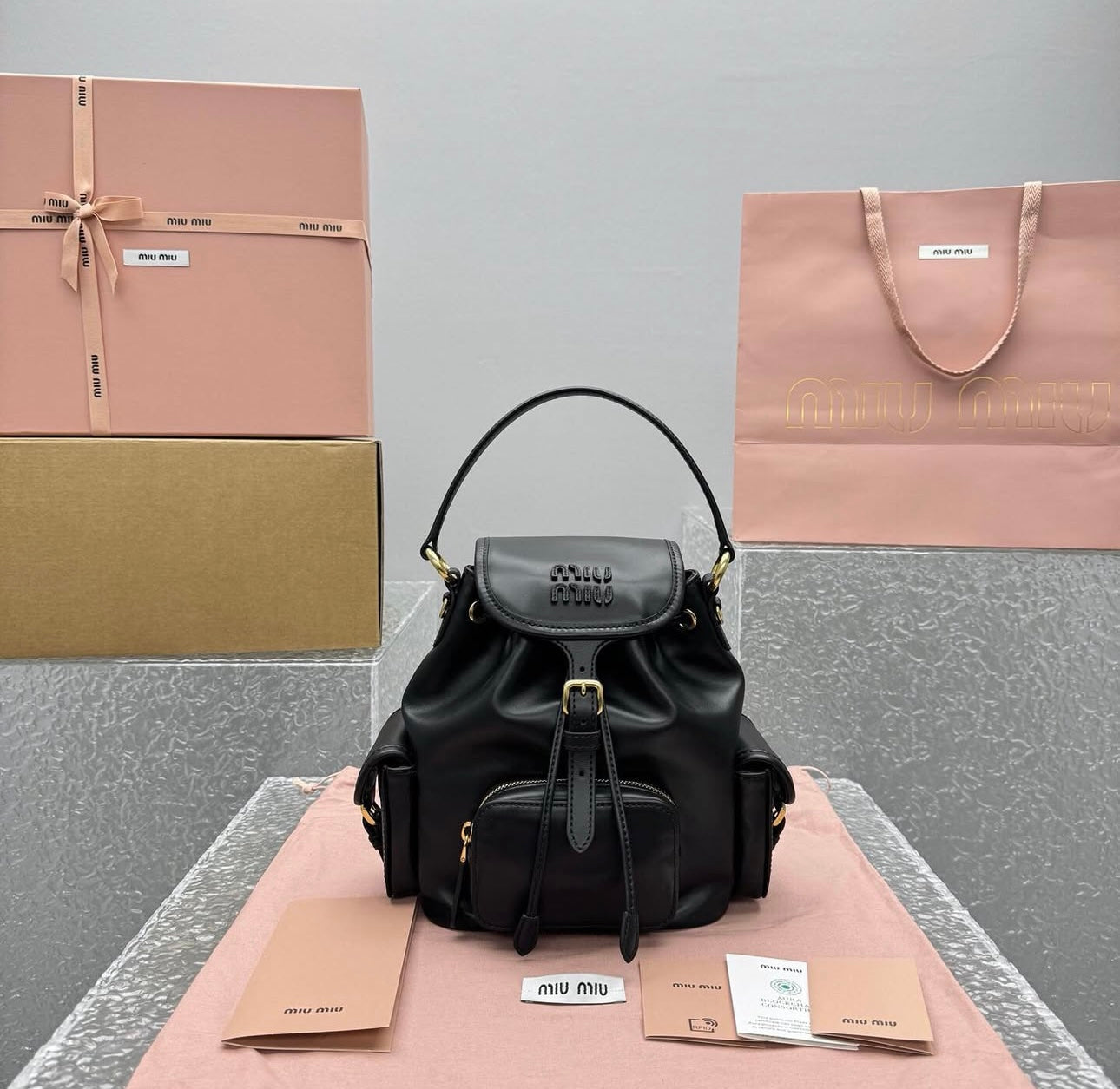 Leather Backpack