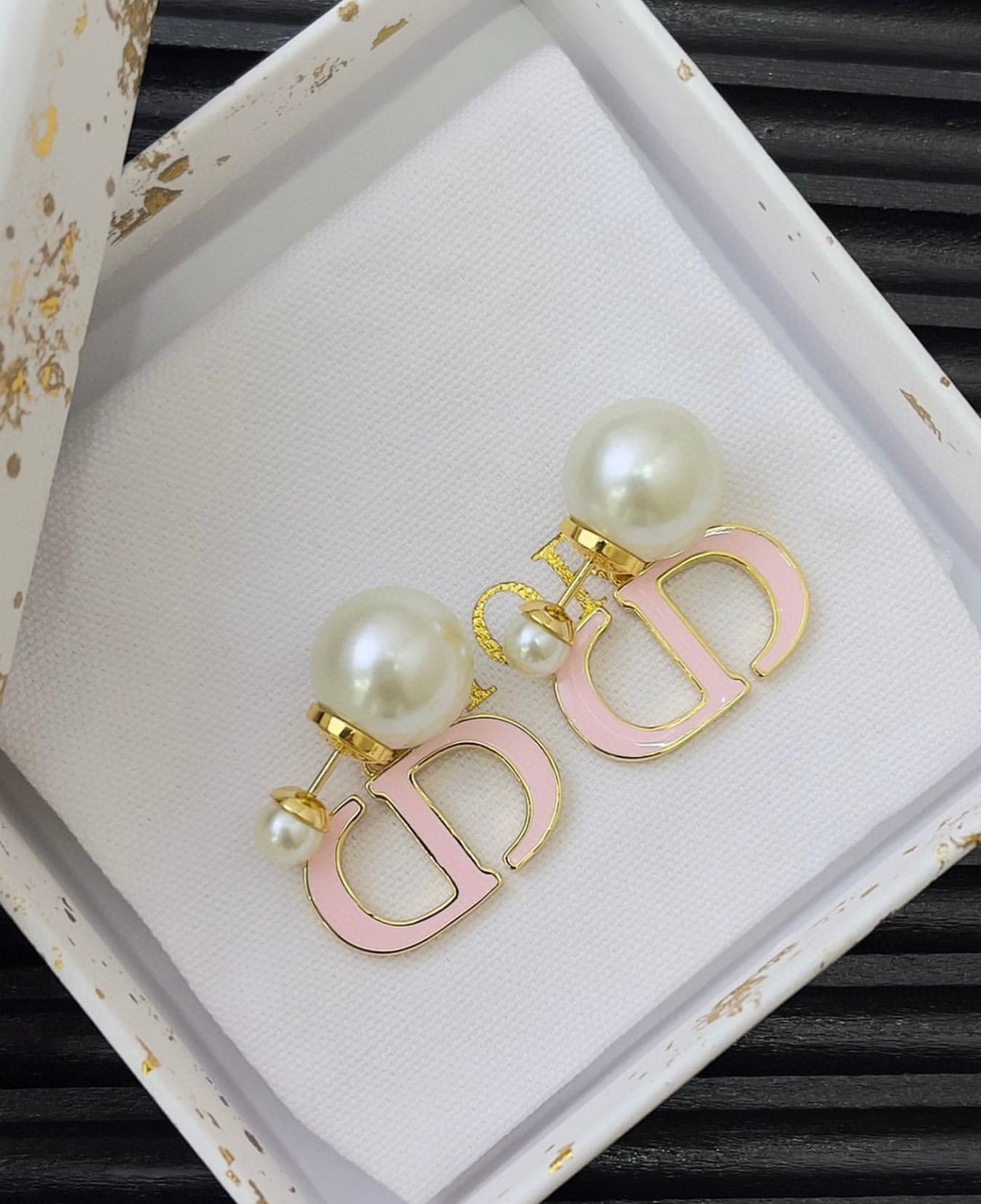 CD Pearl Earrings