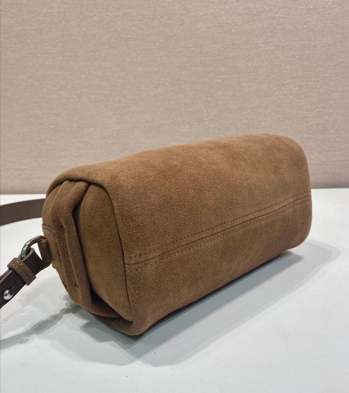 Suede Shoulder Bag