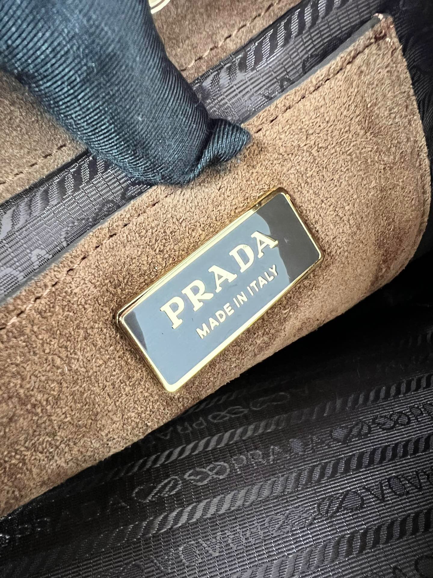 Suede Bucket Bag
