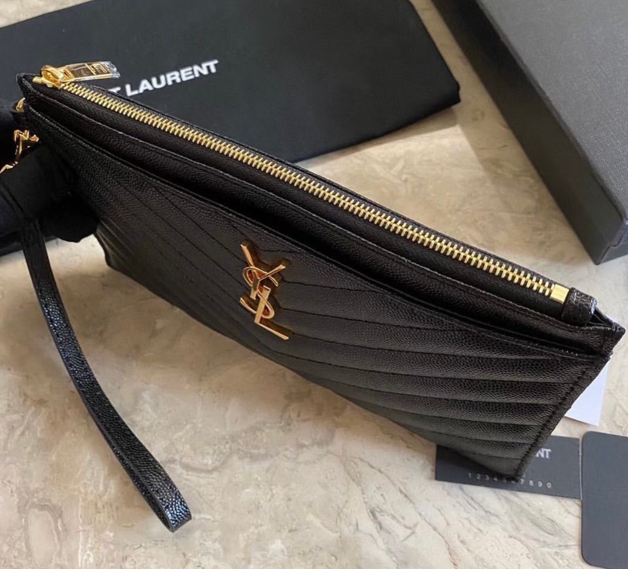 Cassandre Zipped Pouch