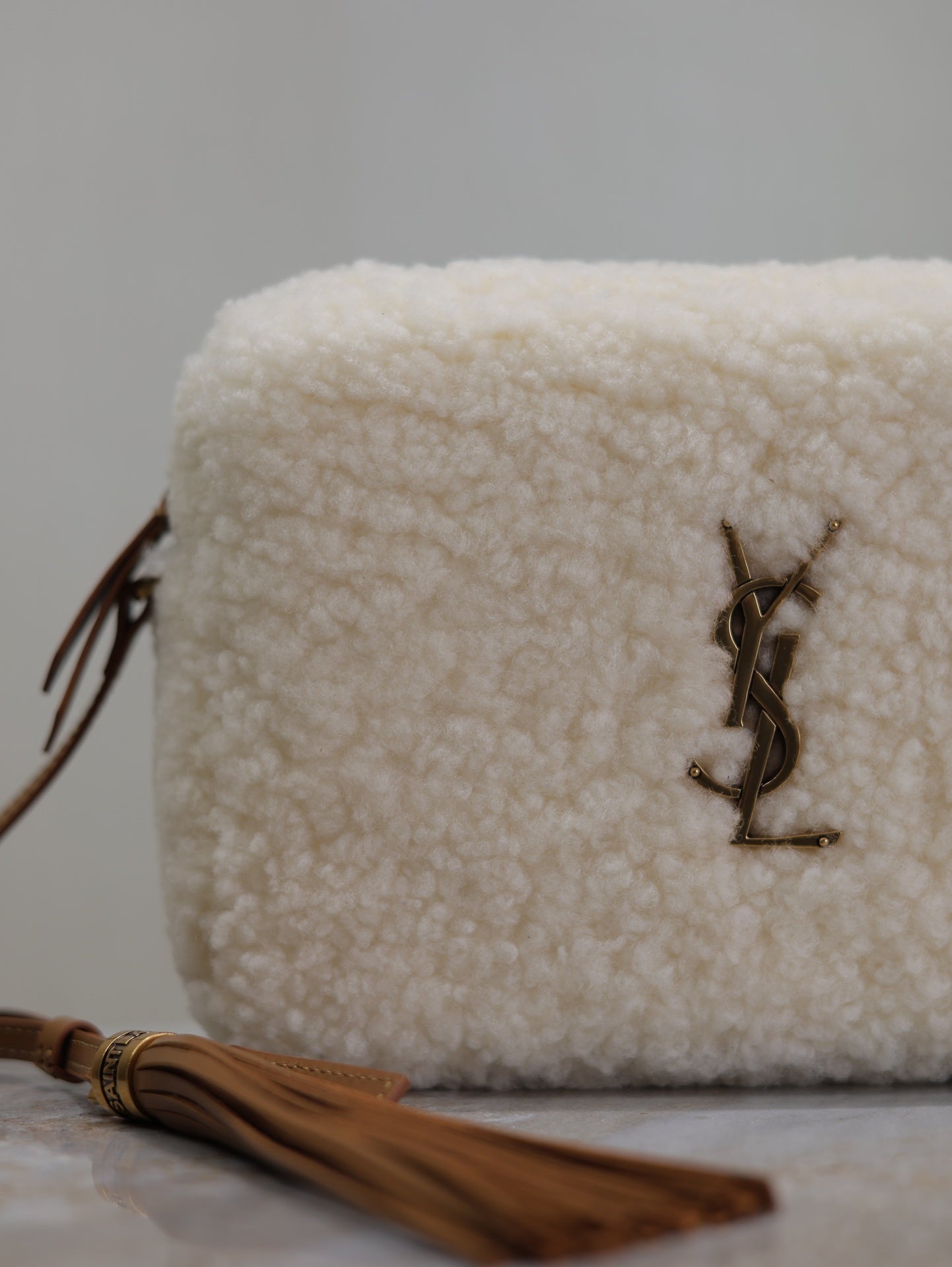 Shearling Lou Camera Bag