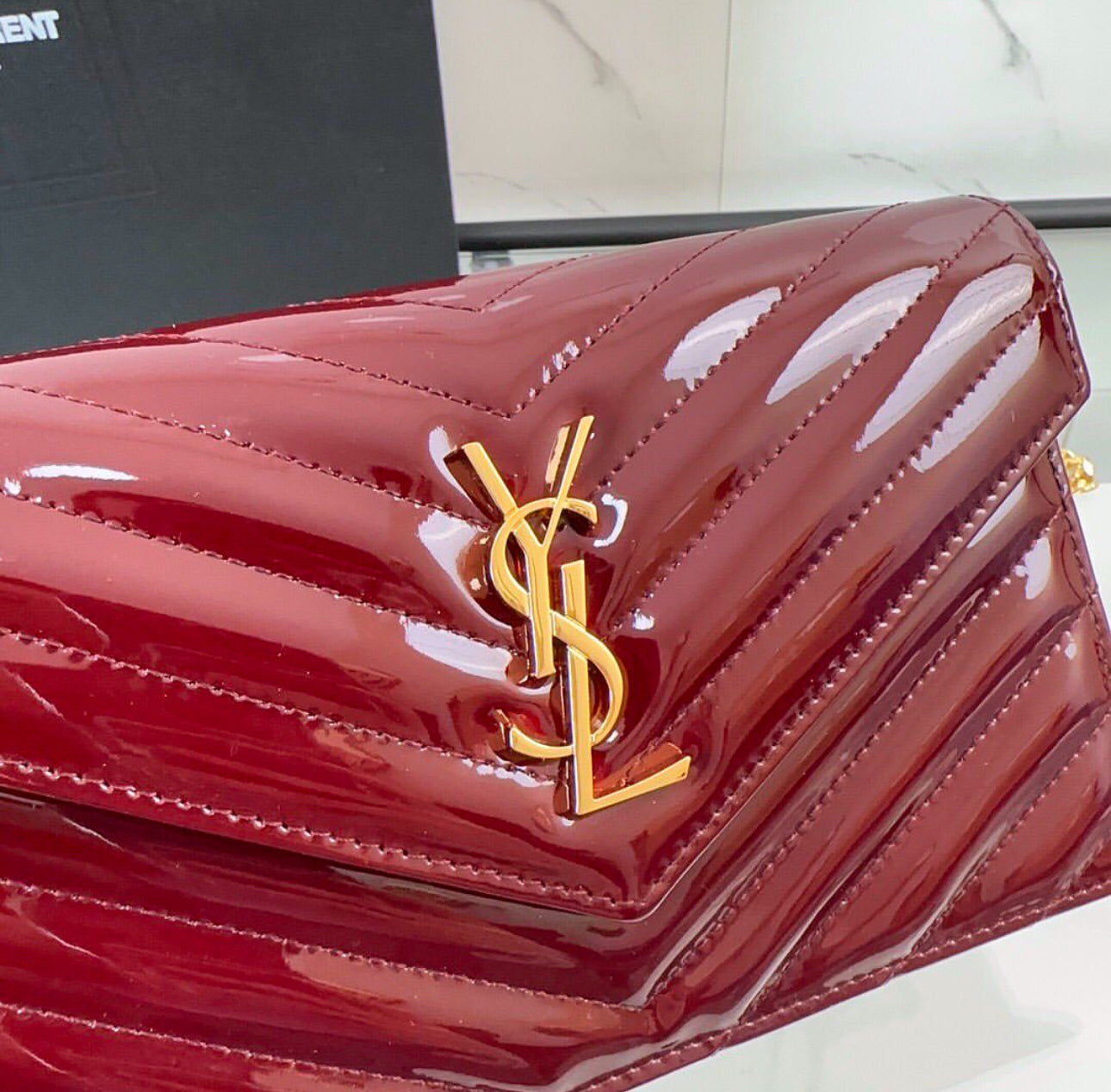 Monogram Chain Clutch
