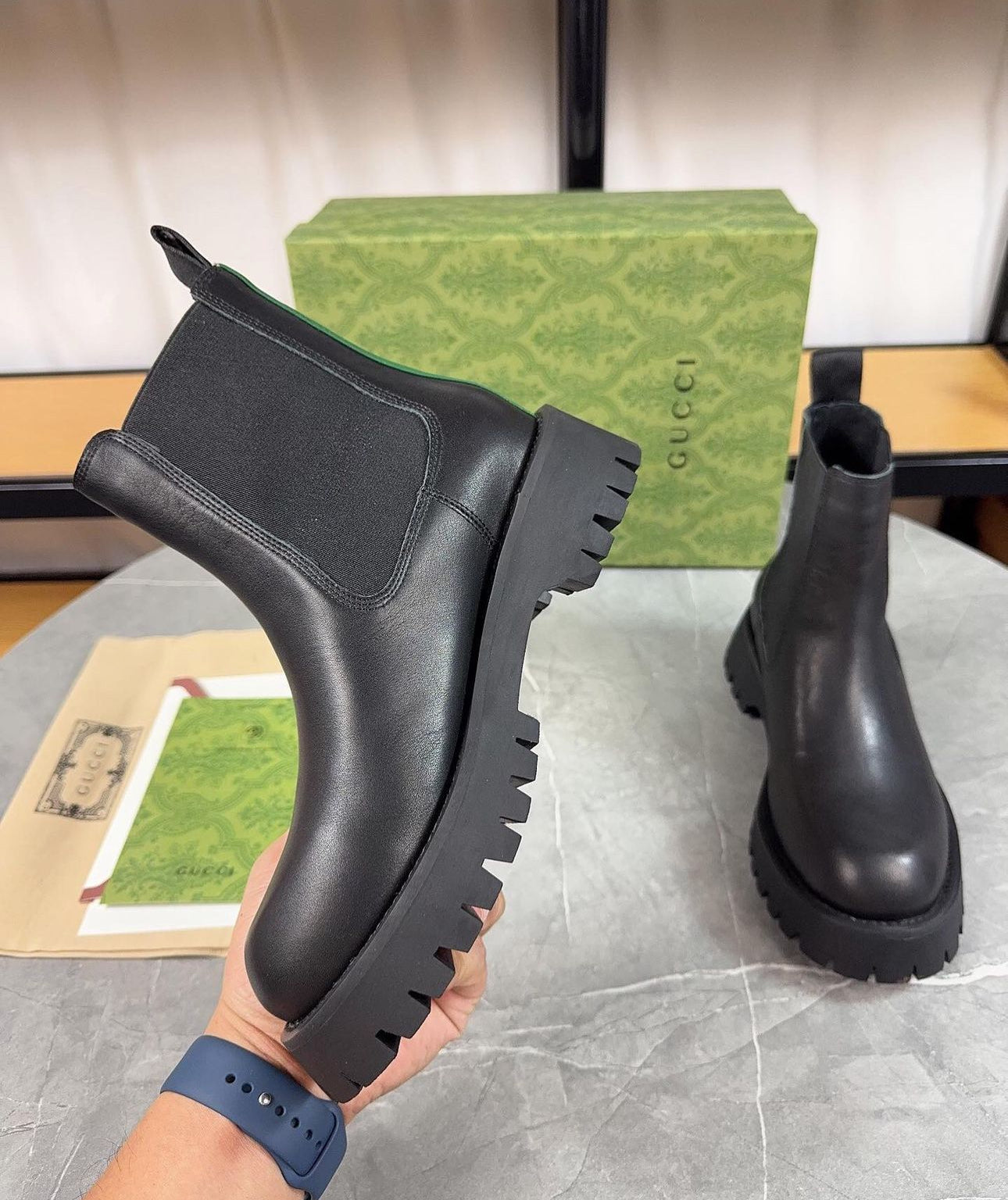 Leather Boots
