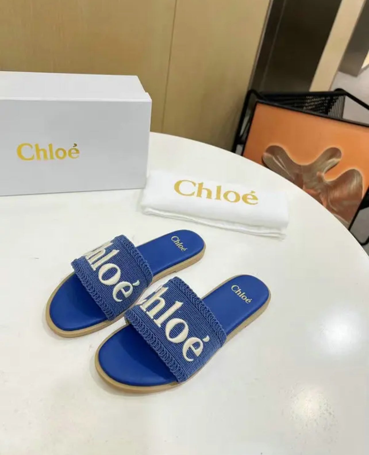 Embroidered Sandals