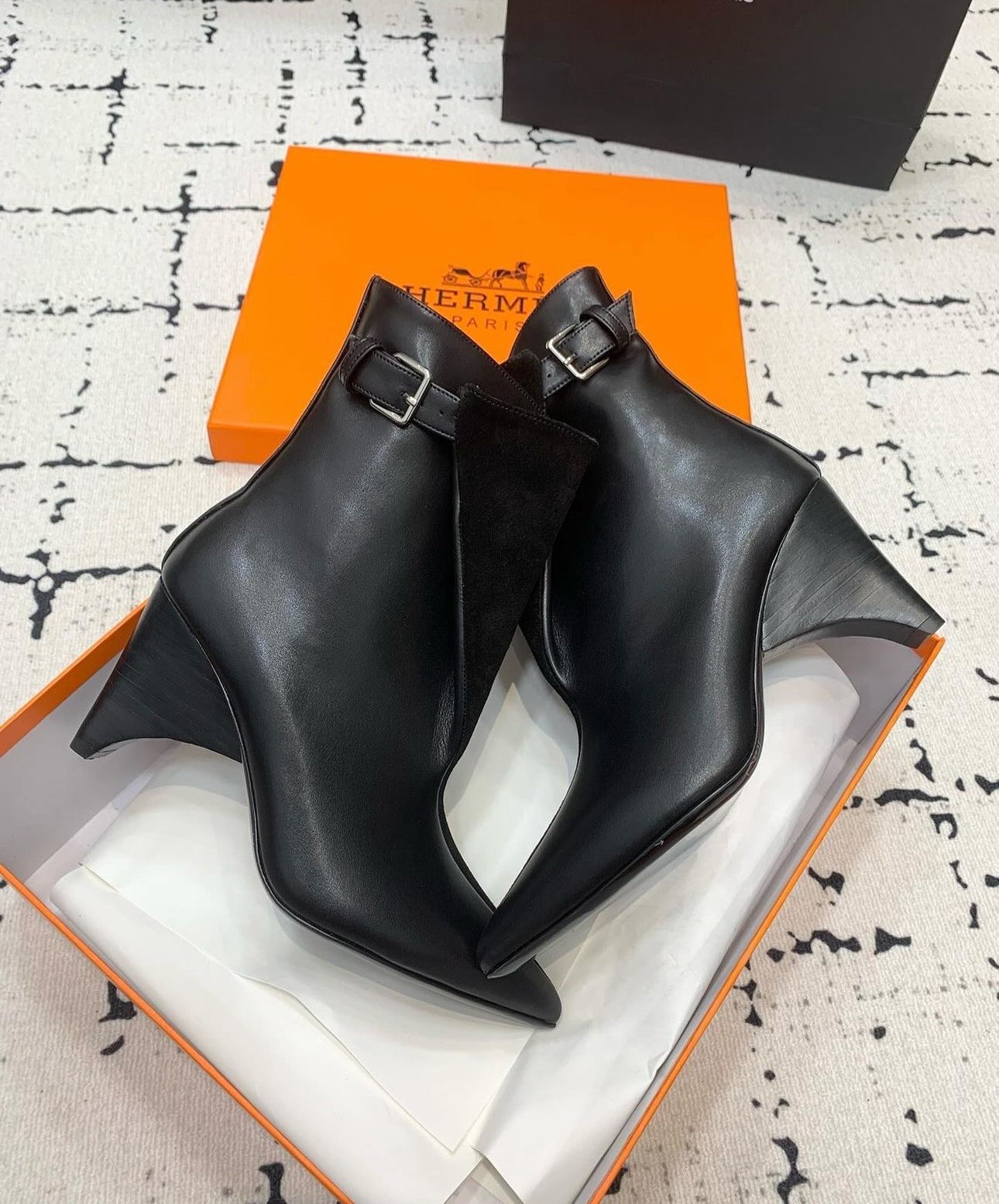 Leather Suede Boots