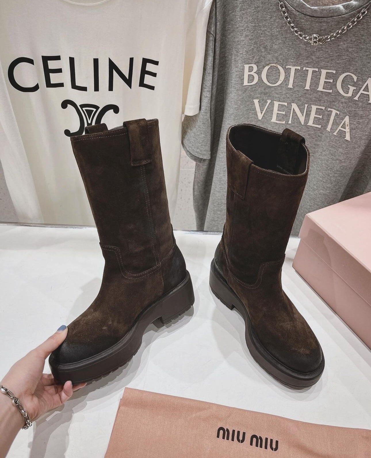 Suede Boots