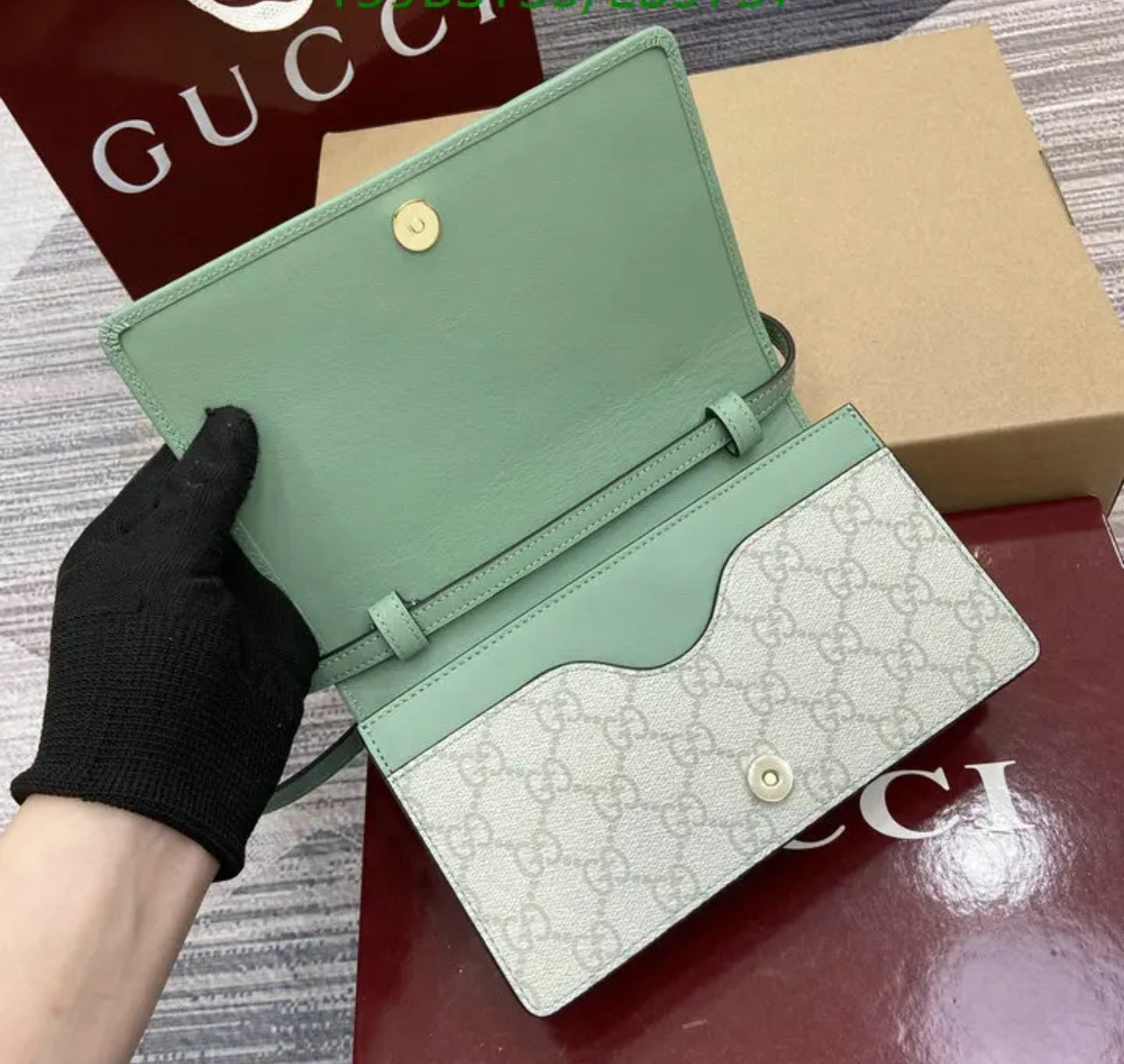 Emblem Strap Wallet