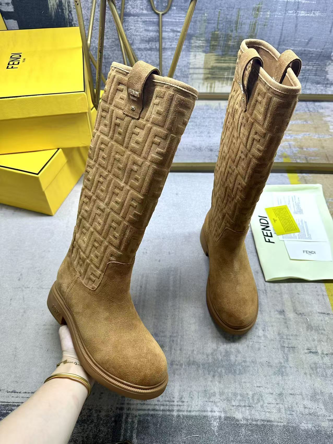 FF Suede Boots