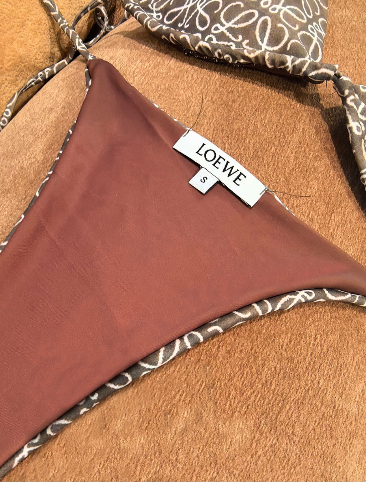 Brown bikini