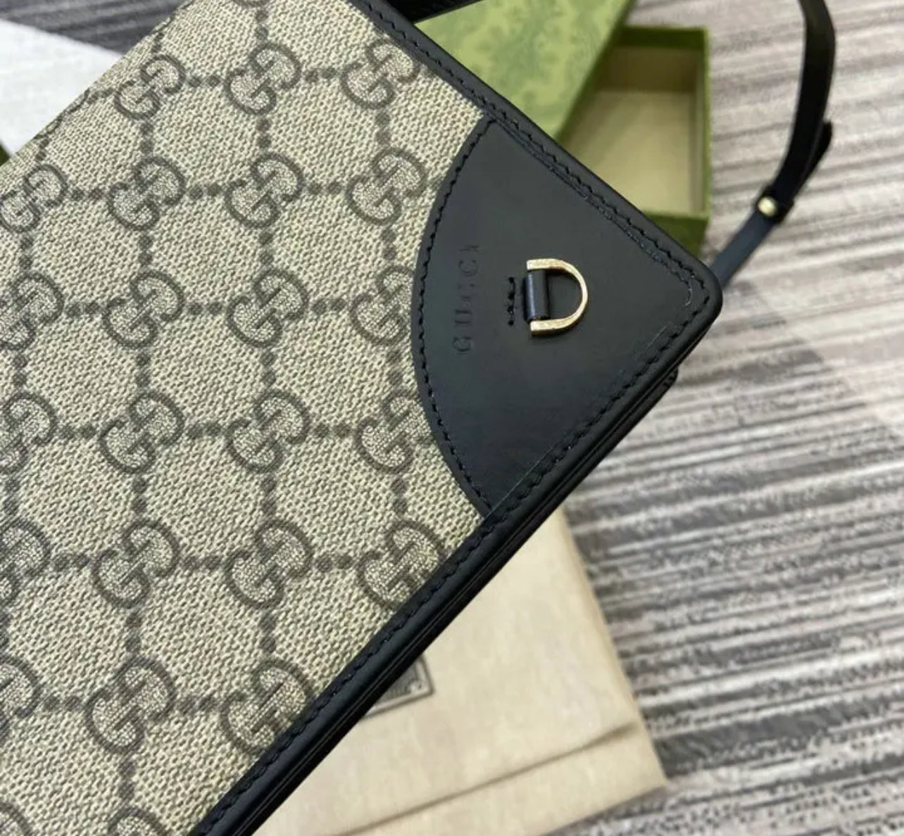 Emblem Strap Wallet