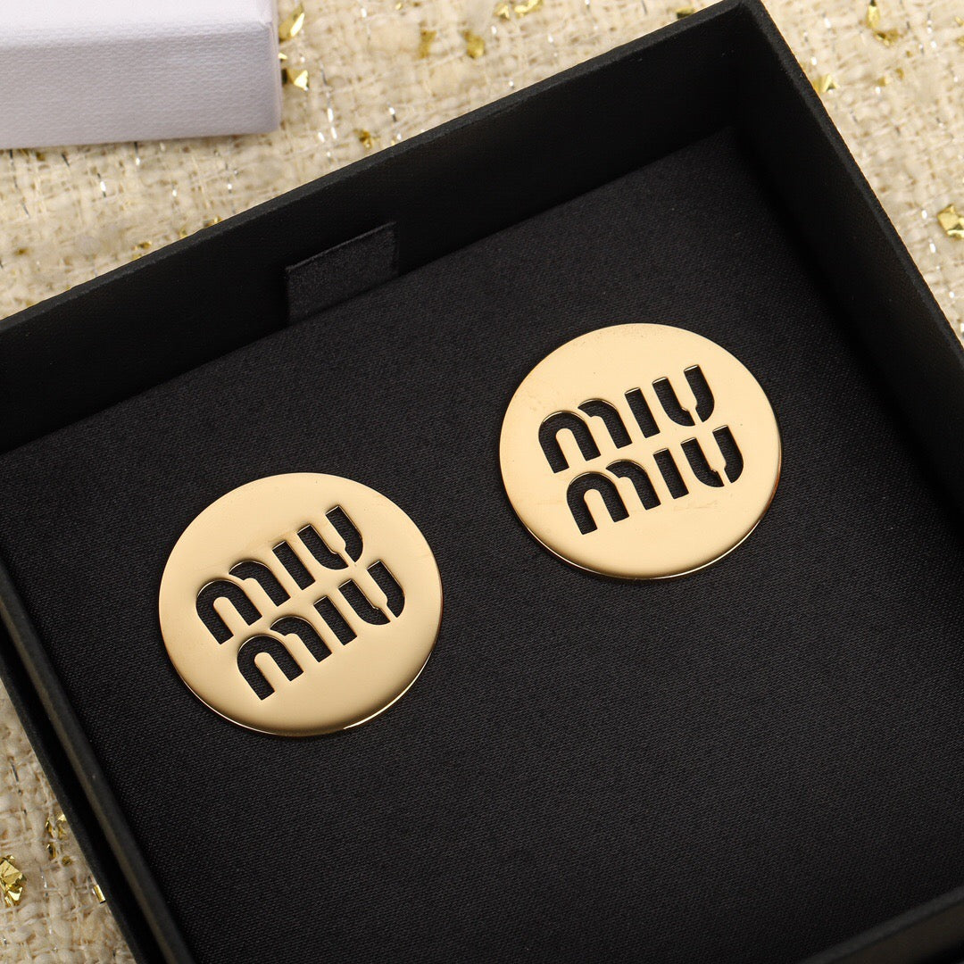 Logo Earrings