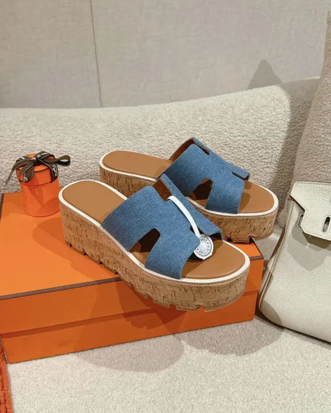 Eze Denim Sandals