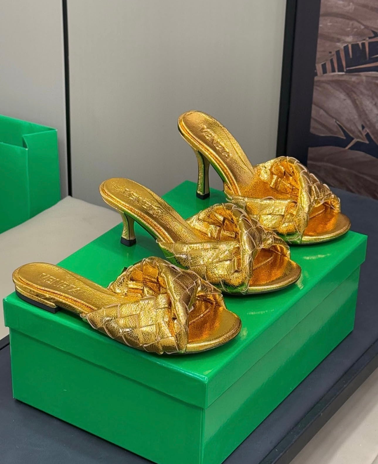 Blink Heel Mules