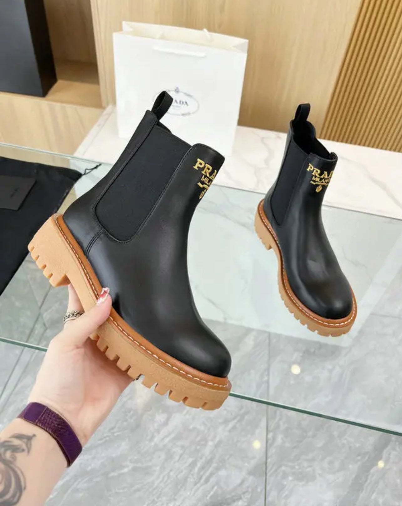 Leather Boots