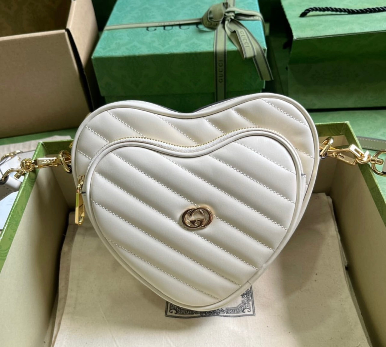 GG Heart Bag