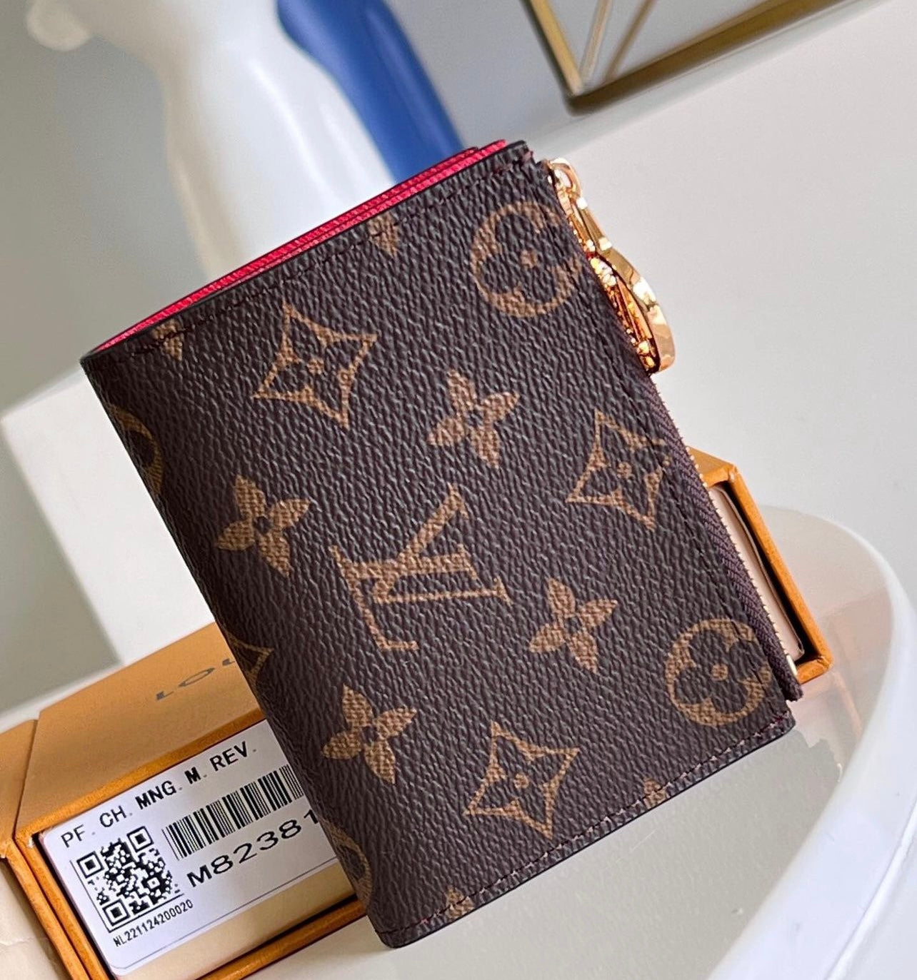 Monogram Compact Wallet