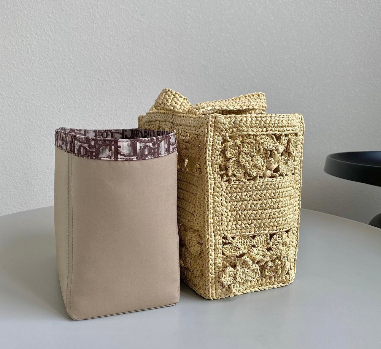 Crochet Book Tote