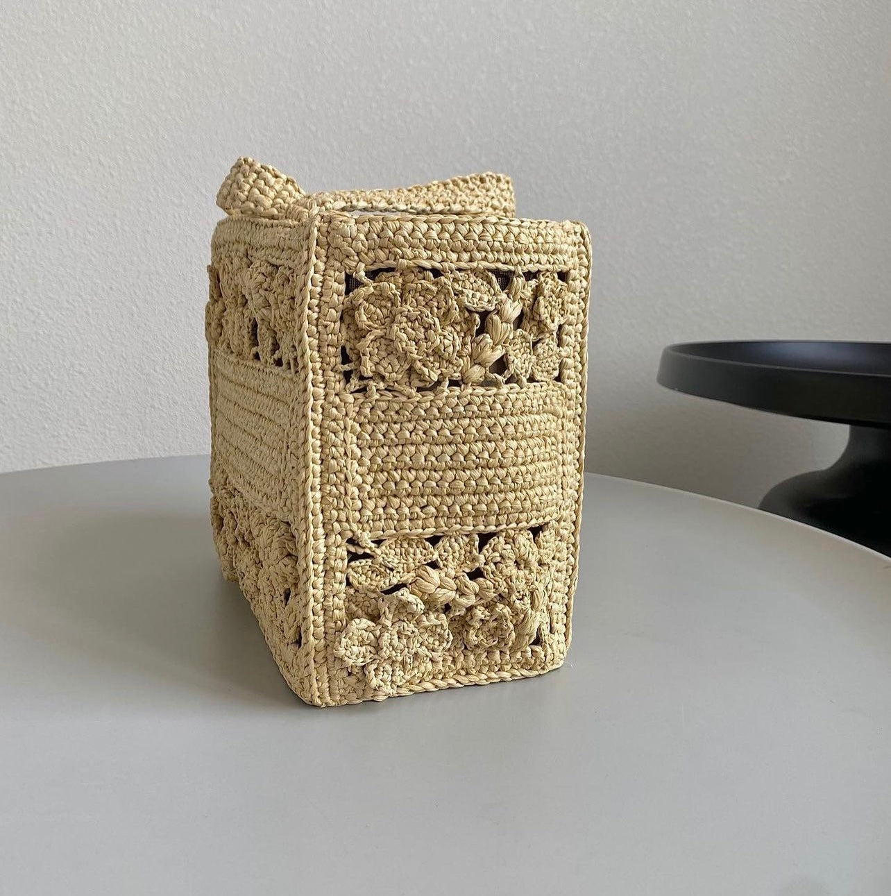 Crochet Book Tote