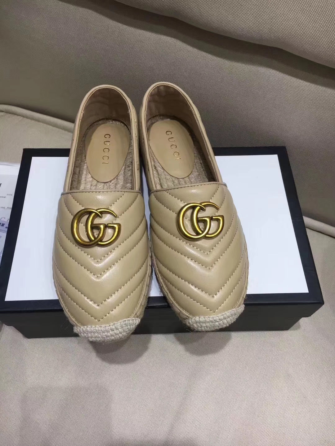 Leather Espadrilles