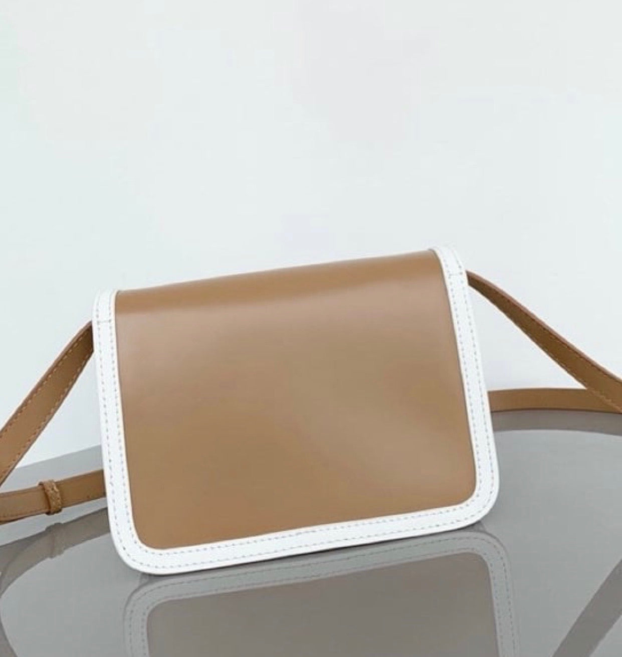 TB Leather Bag