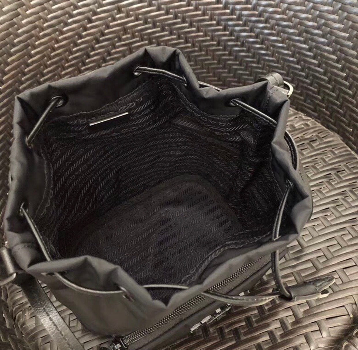 Nylon Bucket Bag