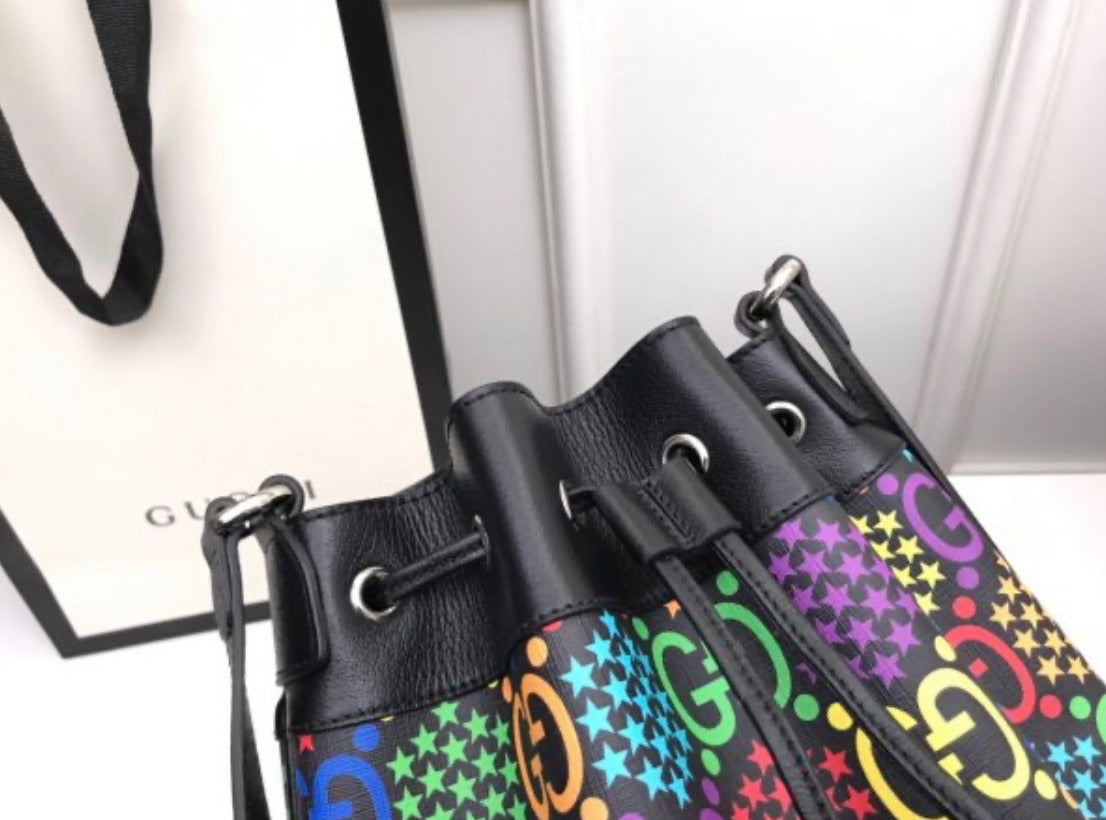 Psychedelic Bucket Bag