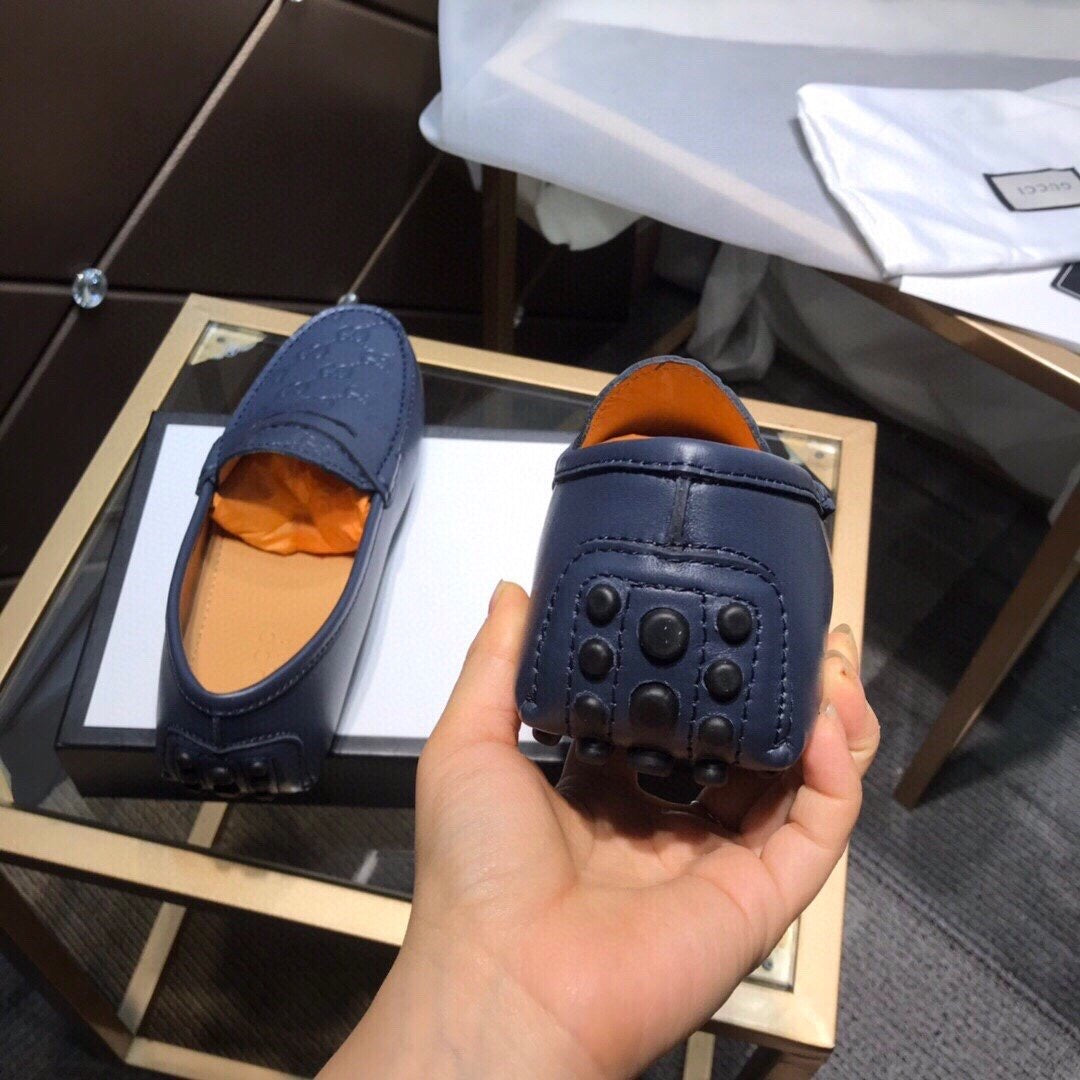 Embossed Loafers