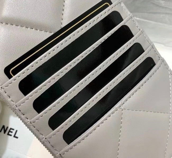 Lambskin Phone Card Purse