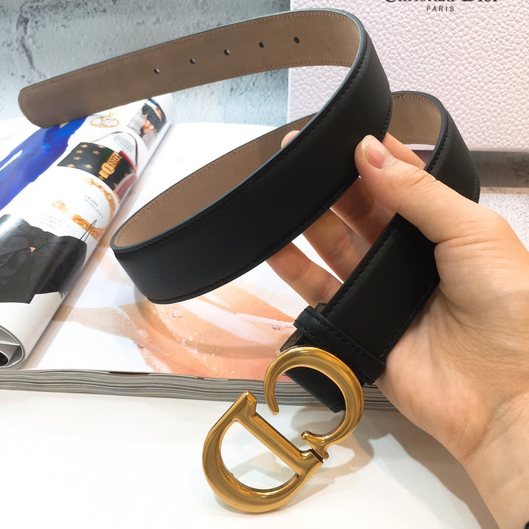 CD Leather Belt